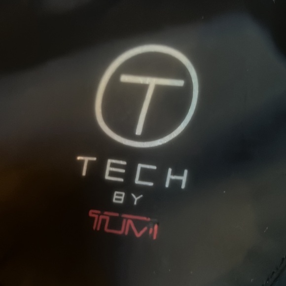 Tumi Tech Men's Black Soft Shell Windbreaker WaterResistant Jacket Mens Size XXL - Picture 10 of 11